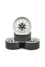 RC4WD DTXC4062RC4WD OEM Stamped Steel 1.9 Beadlock Wheels (White)