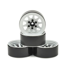 RC4WD DTXC4062RC4WD OEM Stamped Steel 1.9 Beadlock Wheels (White)