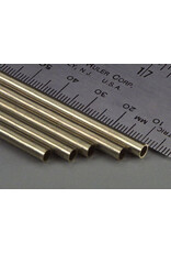 K&S Engeering 5/32" OD ROUND BRASS TUBE
