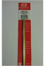 K&S Engeering 3/16 OD x 12" Round Brass Tube