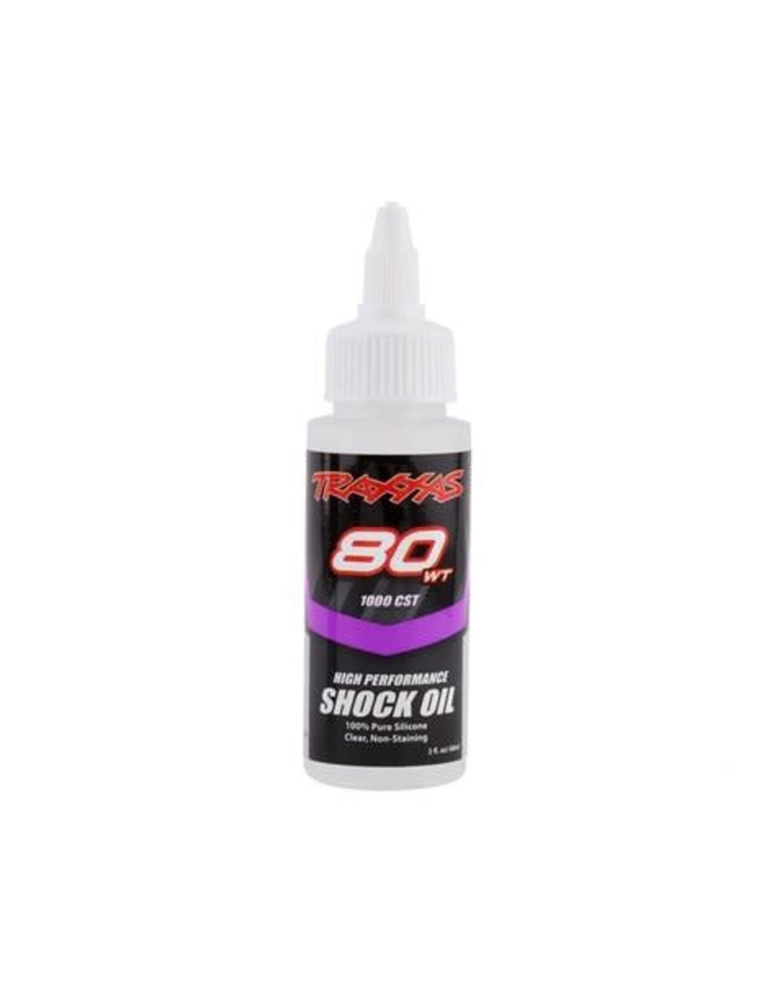 Traxxas Oil, shock (80 wt, 1,000 cSt, 60cc) (silicone)