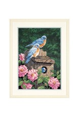 Dimensions GARDEN BLUEBIRDS, 14x20