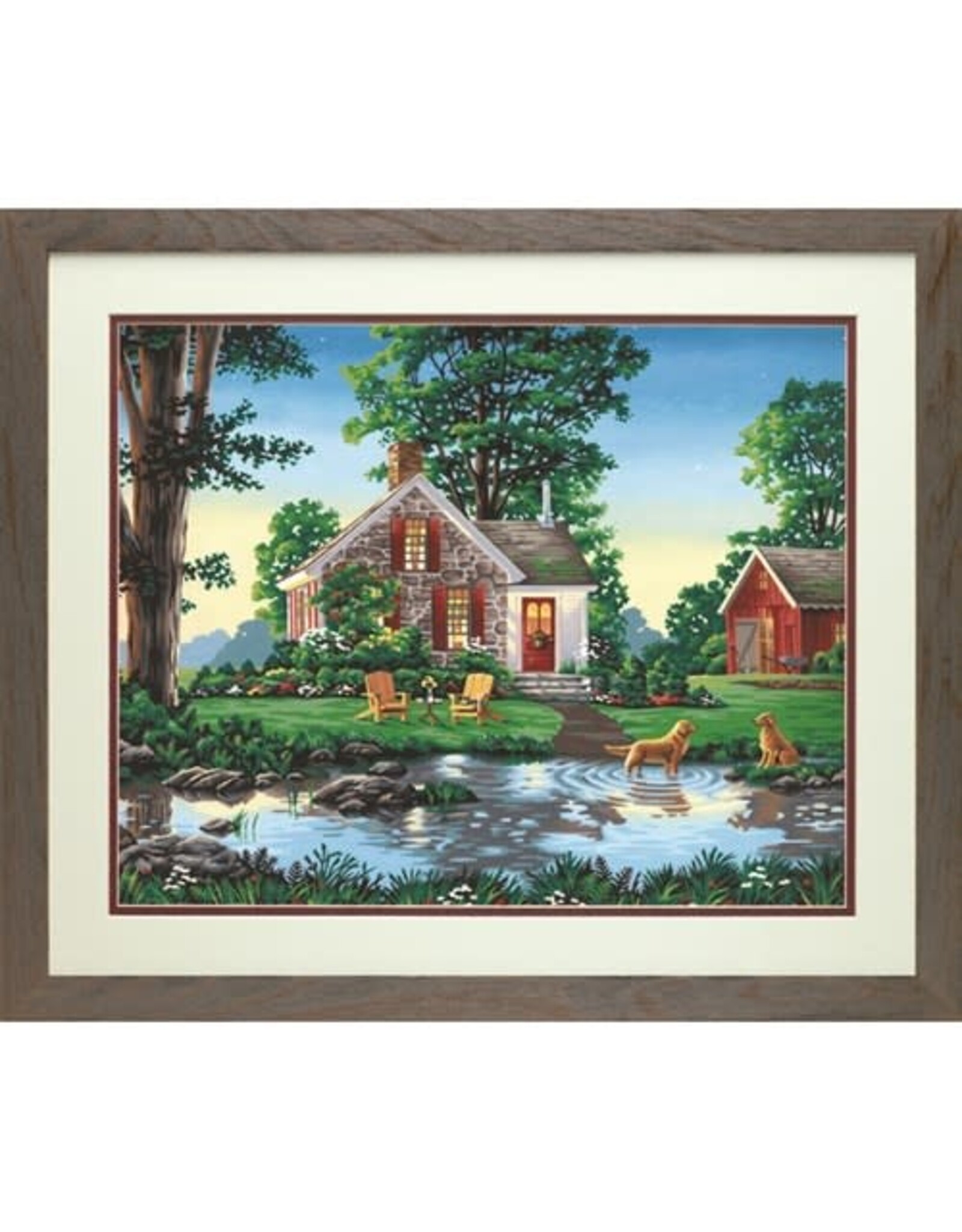 Dimensions SUMMER COTTAGE, 20 x 16