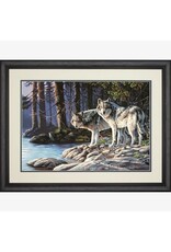 Dimensions GRAY WOLVES, 20x14