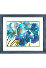 Dimensions BLUE POPPIES, 14x11