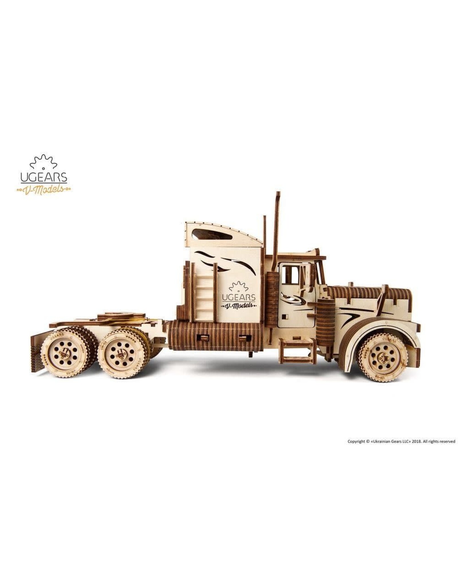 Ugears Heavy Boy Truck VM-03 - 541 pieces (Advanced)