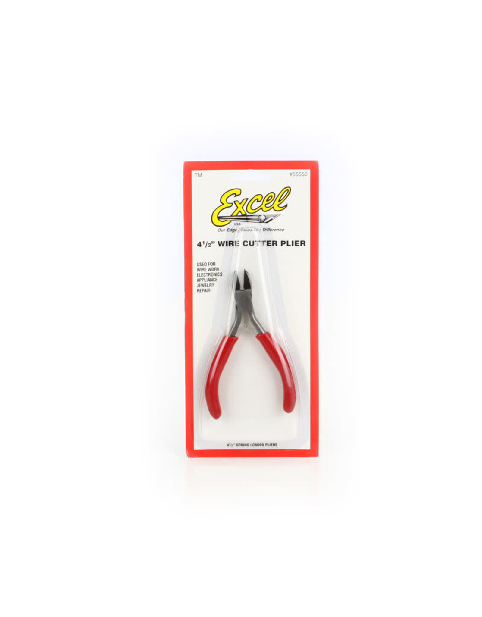 Excel Pliers,4-1/2" Wire Cutter