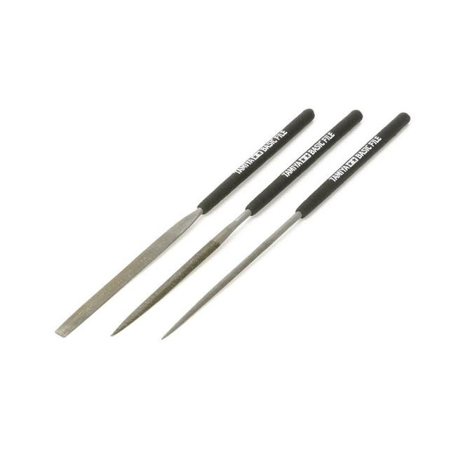 Tamiya Basic File Set Smooth Double-Cut - Hobby 2000