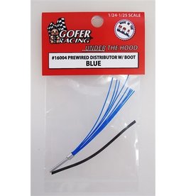 Gofer Racing Prewired Distributor With Boot - Blue 1/24