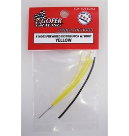 Gofer Racing Prewired Distributor With Boot - Yellow 1/24