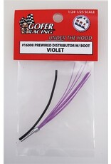 Gofer Racing Prewired Distributor With Boot - Violet 1/24
