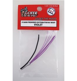 Gofer Racing Prewired Distributor With Boot - Violet 1/24