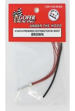 Gofer Racing Prewired Distributor with Boot - Brown 1/24