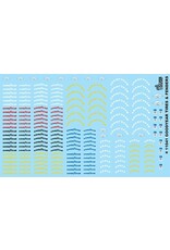 Gofer Racing Goodyear Tires and Fender Decal Sheet 1/24