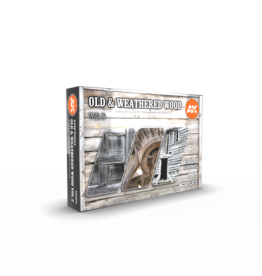 AK Interactive 3G Old & Weathered Wood Vol.2