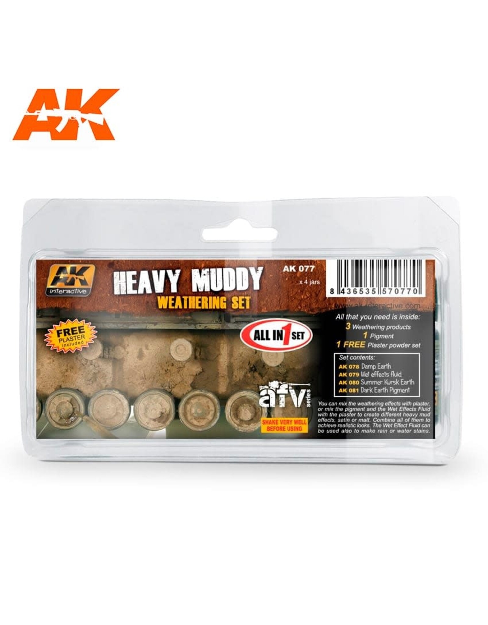 AK Interactive Heavy Muddy Set