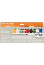 Testors Enamel 9 Bottle Paint Set, All Purpose