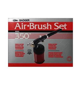 Badger 350 Airbrush Set with 3 Heads (F, M, H)