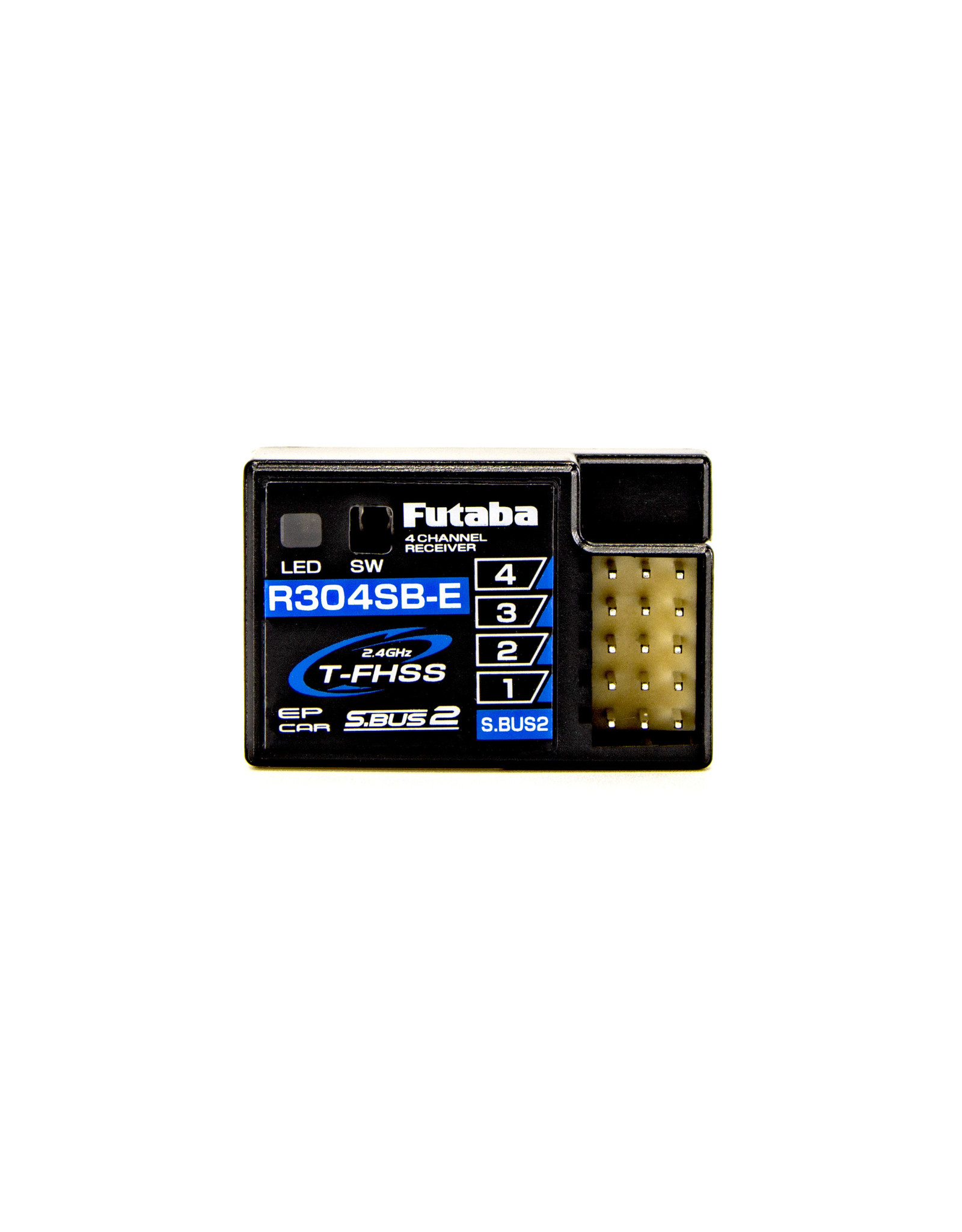 Futaba R304SB-E T-FHSS Telemetry System 4-Channel 2.4GHz Micro Receiver, for Electric Only