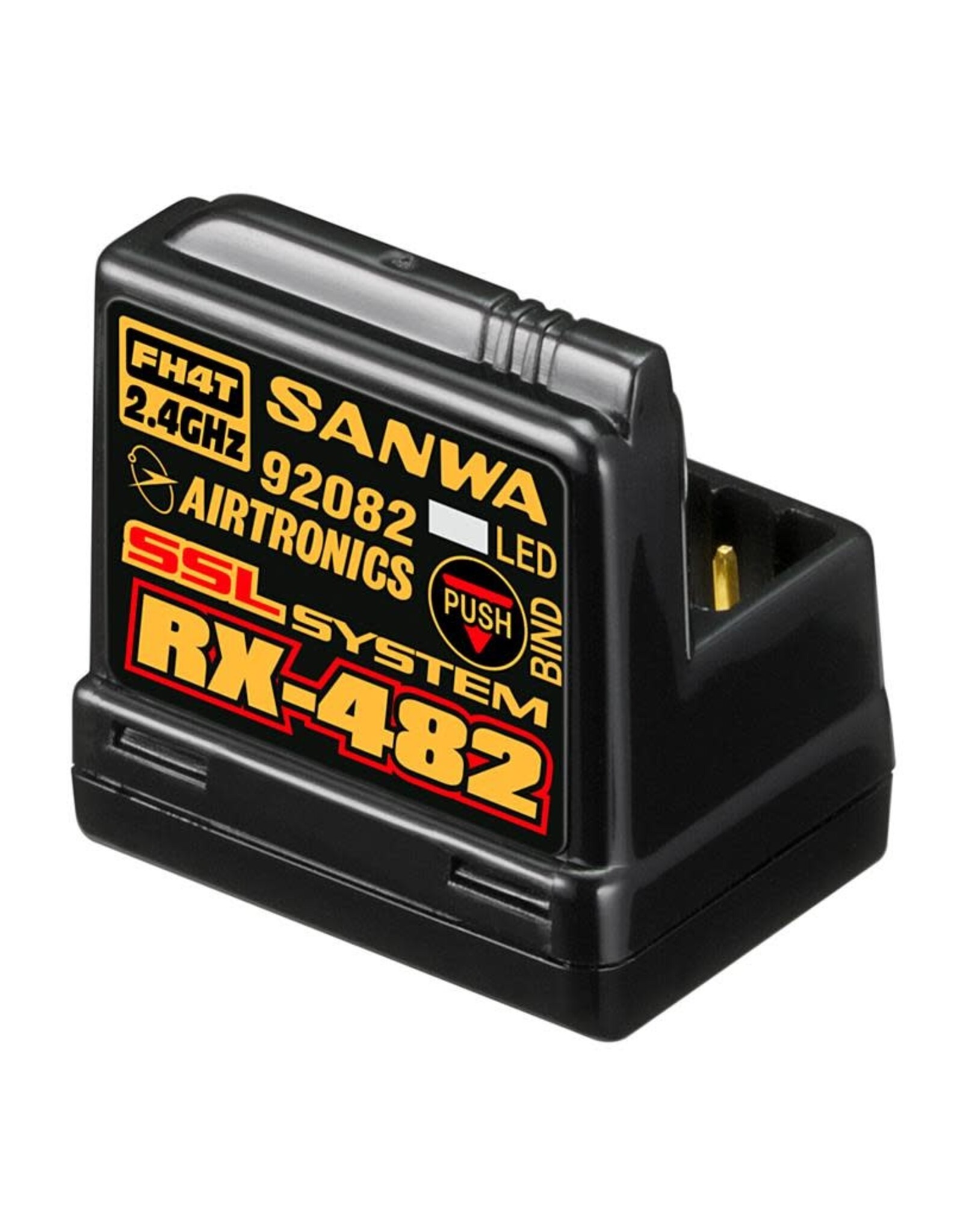 Sanwa Sanwa 4-channel RX482 Telemetry Receiver w/ built-in Antenna