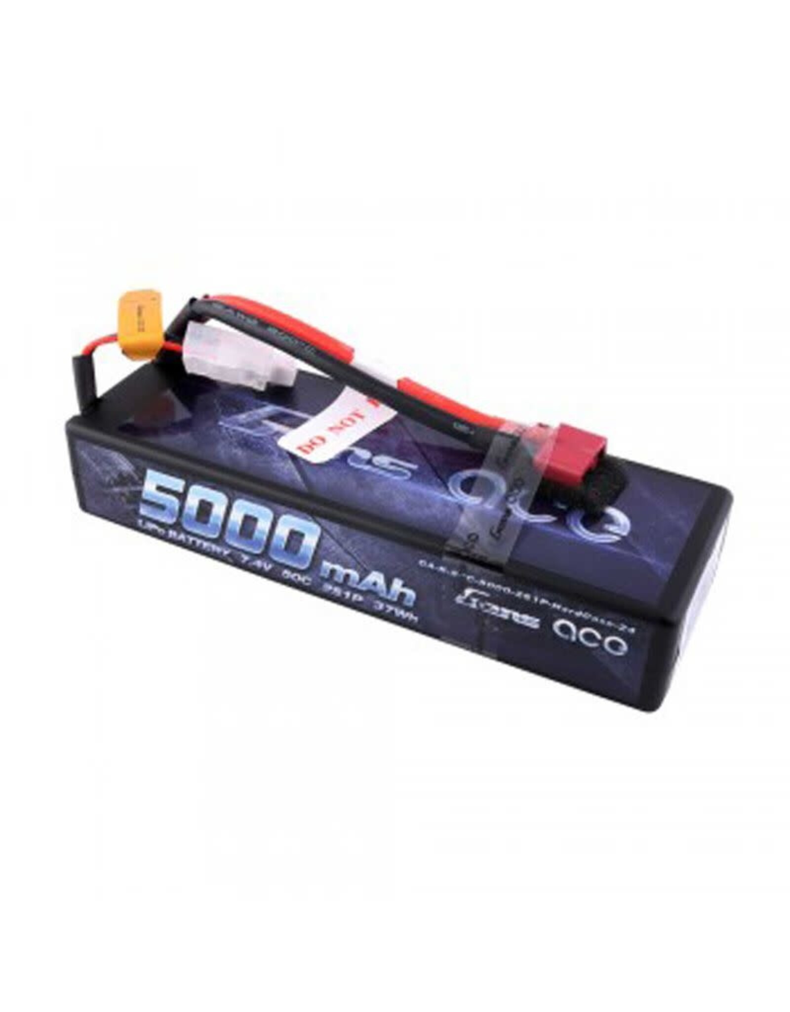 Gens Ace 5000mAh 7.4V 50C 2S1P Lipo Battery 24# w/ Deans