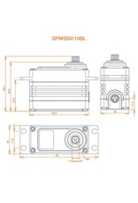 Spektrum S9010 High Voltage 1/5-Scale Digital Servo