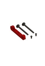 Arrma Front Upper Suspension Mount CNC Aluminum Red