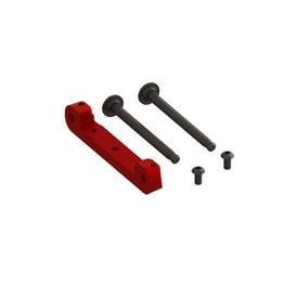 Arrma Front Upper Suspension Mount CNC Aluminum Red