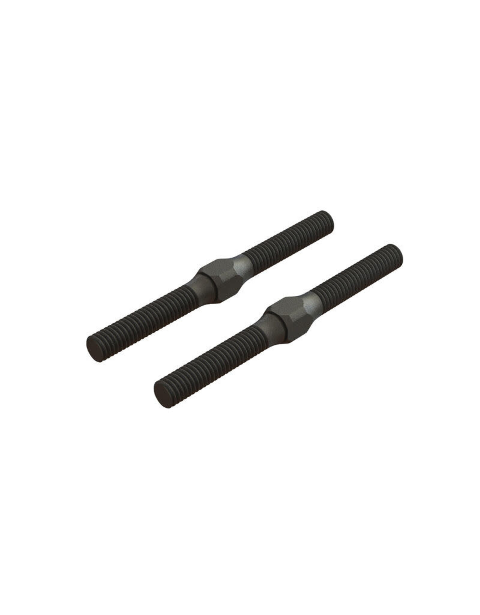 Arrma Steel Turnbuckle M4x48mm Black (2)