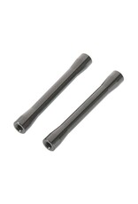 Axial Threaded Alum Link 7.5x56.5mm Gray (2)