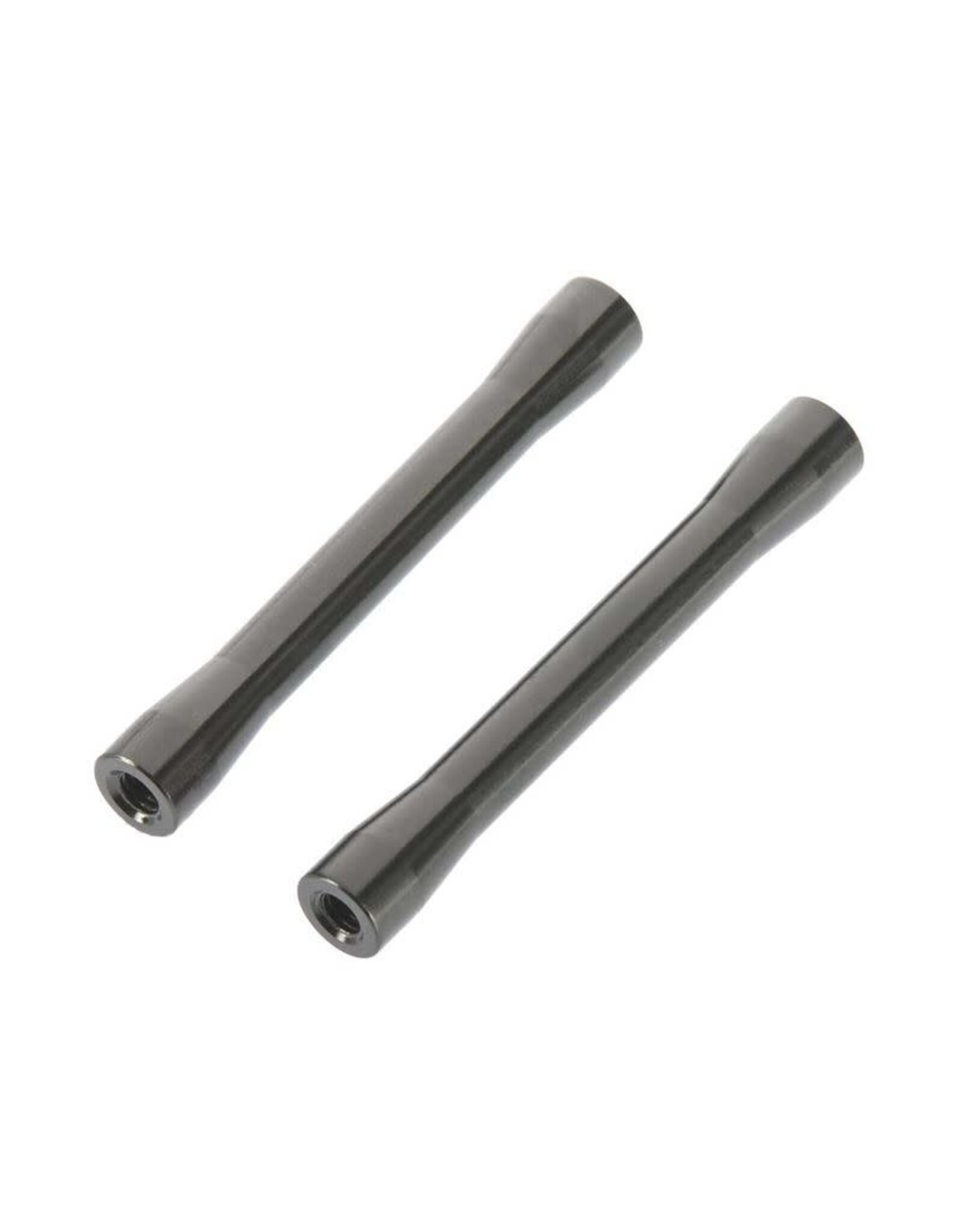 Axial Threaded Alum Link 7.5x56.5mm Gray (2)