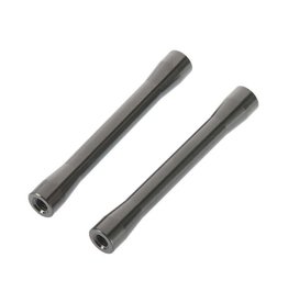 Axial Threaded Alum Link 7.5x56.5mm Gray (2)