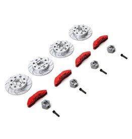 Axial Hex Rotor Caliper and Pin Set (4): RBX10