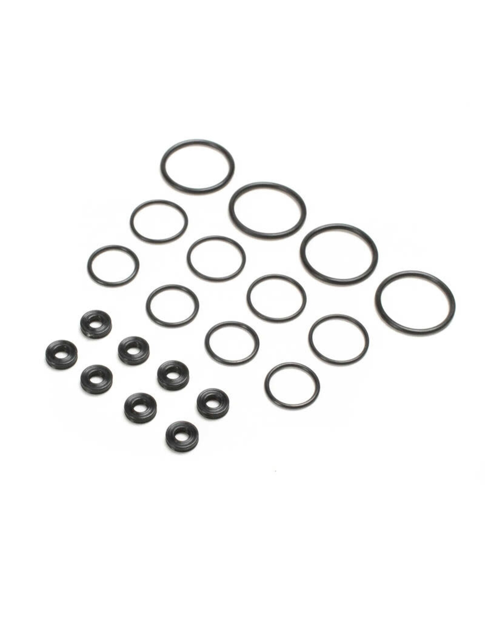 Team Losi Racing Seal Set, X-Rings, G3 3mm V2 (4 shocks)