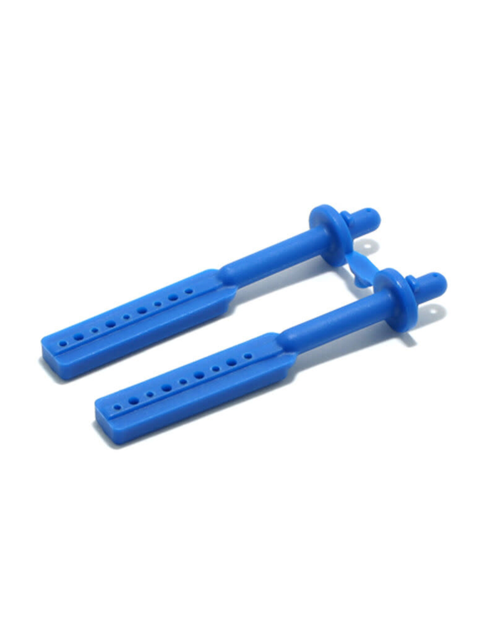 RPM Long Body Mounts - Blue fits all T/E-Maxx for use with RPM Shock Towers only