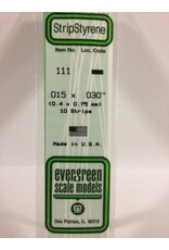 Evergreen STRIPS.015"X.030" (10/PK)
