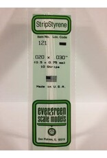 Evergreen STRIPS.020"X.030" (10/PK)