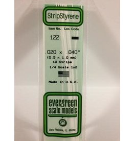 Evergreen STRIPS.020"X.040" (10/PK)