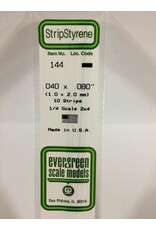 Evergreen STRIPS.040"X.080" (10/PK)