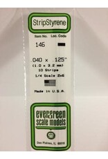 Evergreen STRIPS.040"X.125" (10/PK)