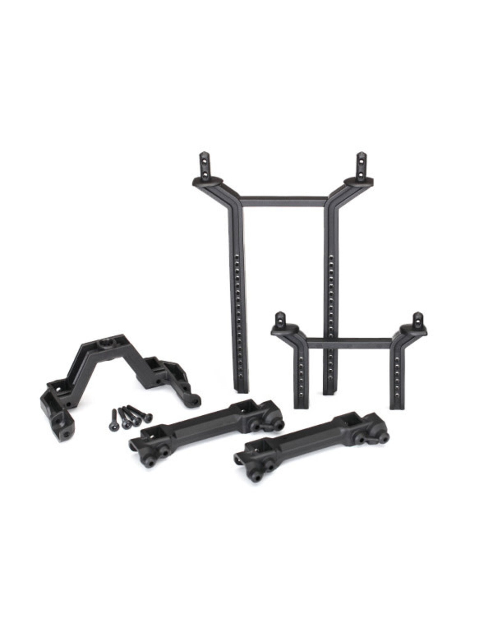 Traxxas Body mounts & posts, front & rear (complete set)