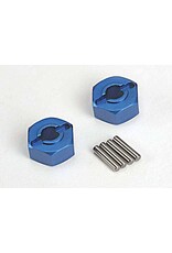 Traxxas wHEELS HUBS HEX (BLUE-ANODIZED, LIGHTWEIGHT ALUMINUM