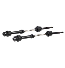 Traxxas Driveshafts, rear, steel-spline constant-velocity (2)