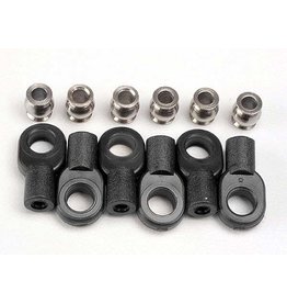 Traxxas Short Rod Ends With Hollow Balls (6)