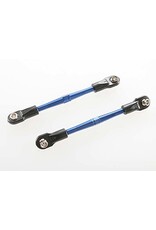 Traxxas 59mm Aluminum Turnbuckle Toe Link (Blue) (2)