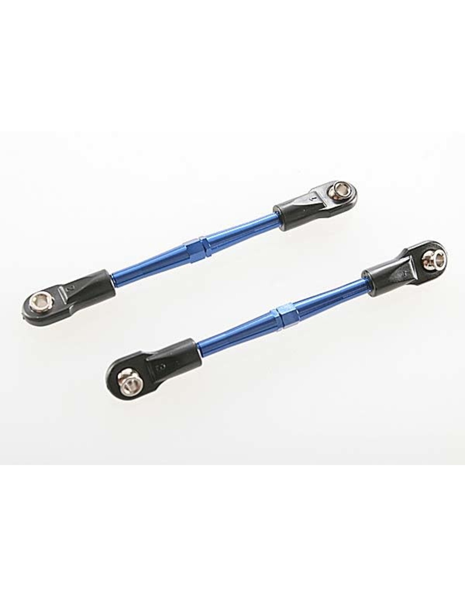 Traxxas 59mm Aluminum Turnbuckle Toe Link (Blue) (2)