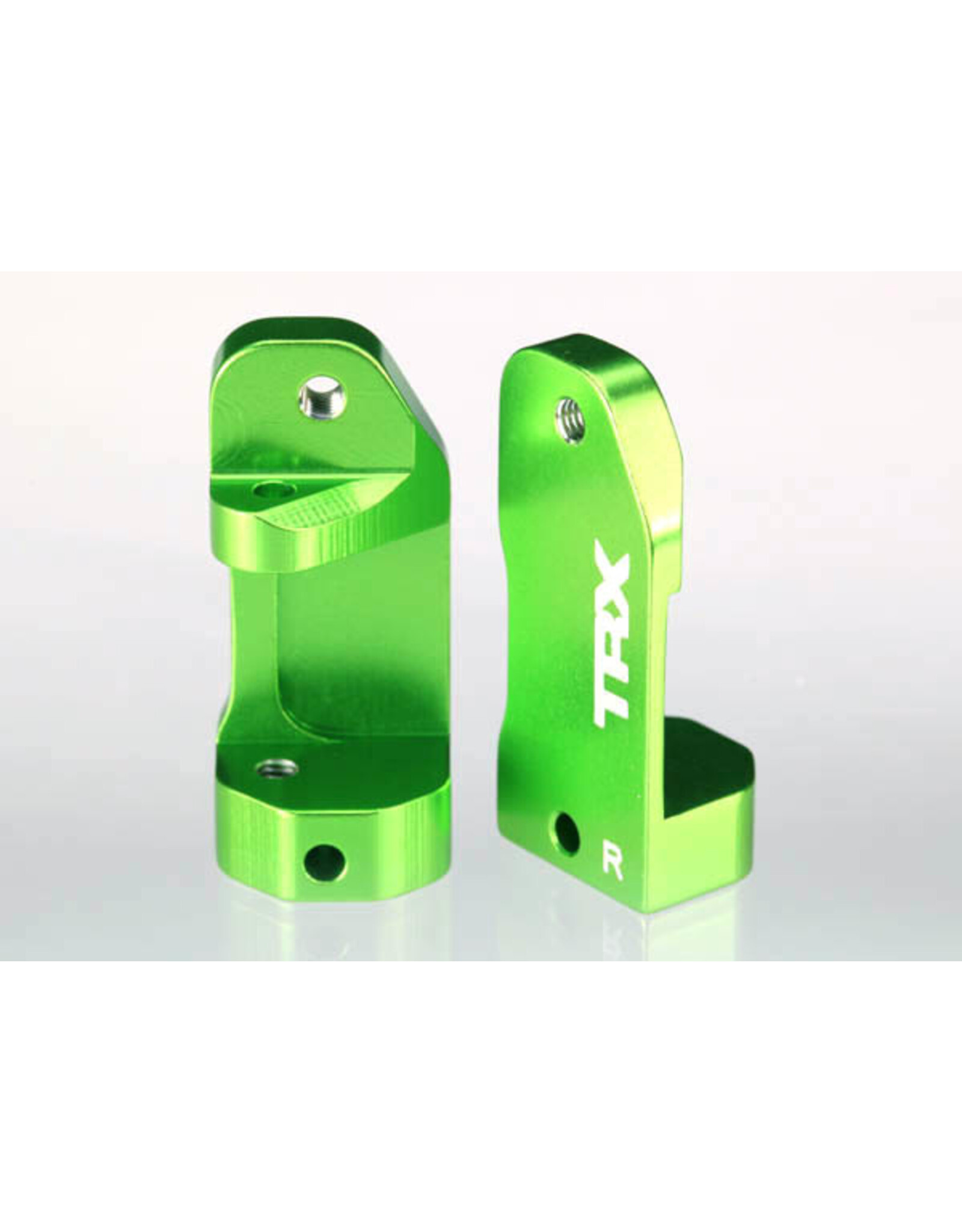 Traxxas L/R Aluminum Caster Blocks 30° (Green)