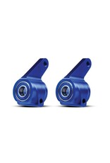 Traxxas Aluminum Steering Blocks w/Ball Bearings (Blue) (2)