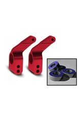 Traxxas Aluminum Stub Axle Carriers (Red) (4)