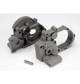 Traxxas Gearbox Halves w/Idler Shaft (Gray)